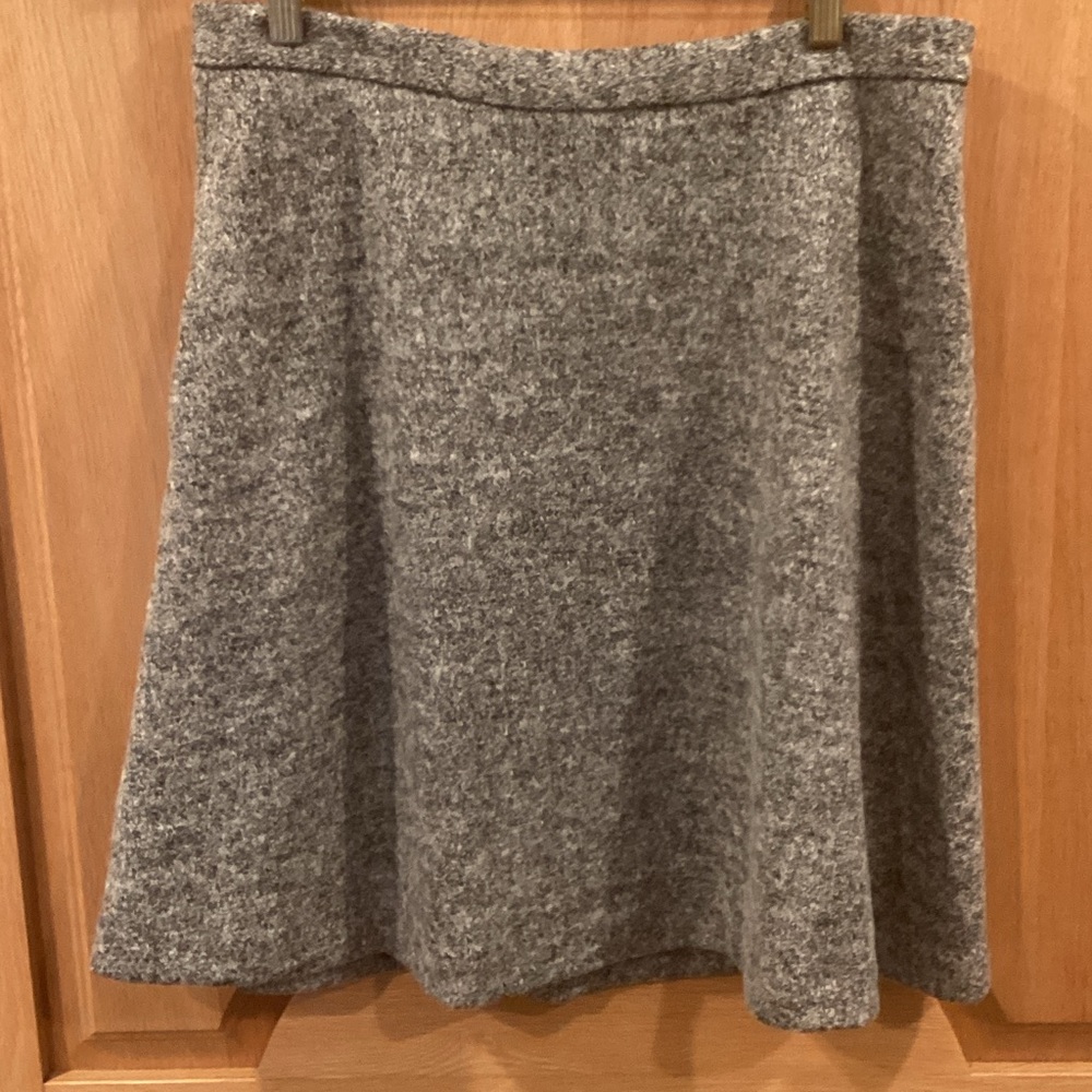 Banana Republic Gray A-Line Skirt